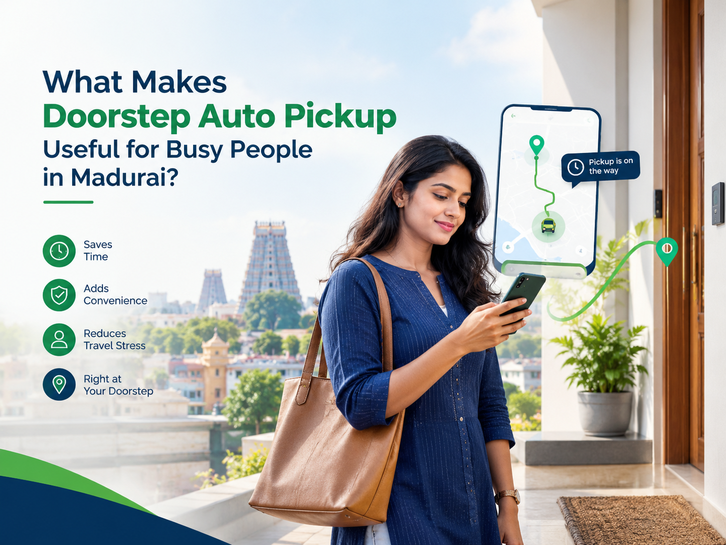 What Makes Doorstep Auto Pickup Useful for Busy People in Madurai?